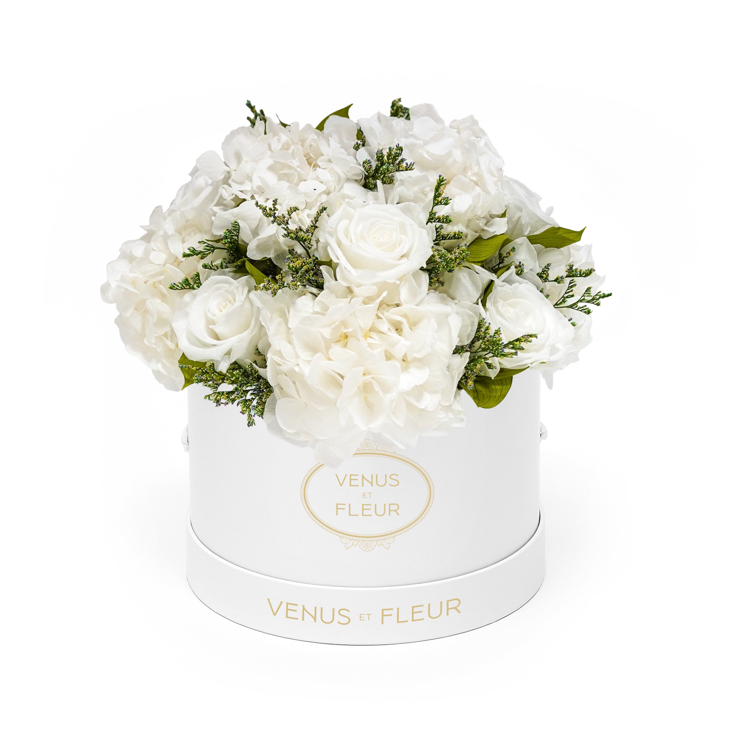 Small Round Roses & Hydrangeas - Venusetflleur