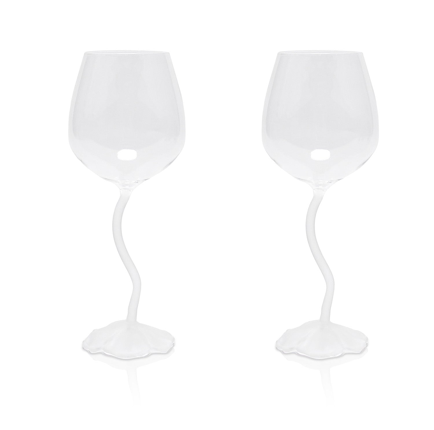 Floral Wine Glasses - Venusetflleur