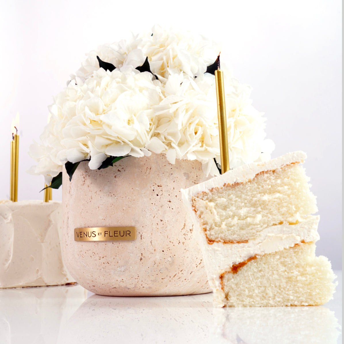 Terre Travertine Vase - Venusetflleur