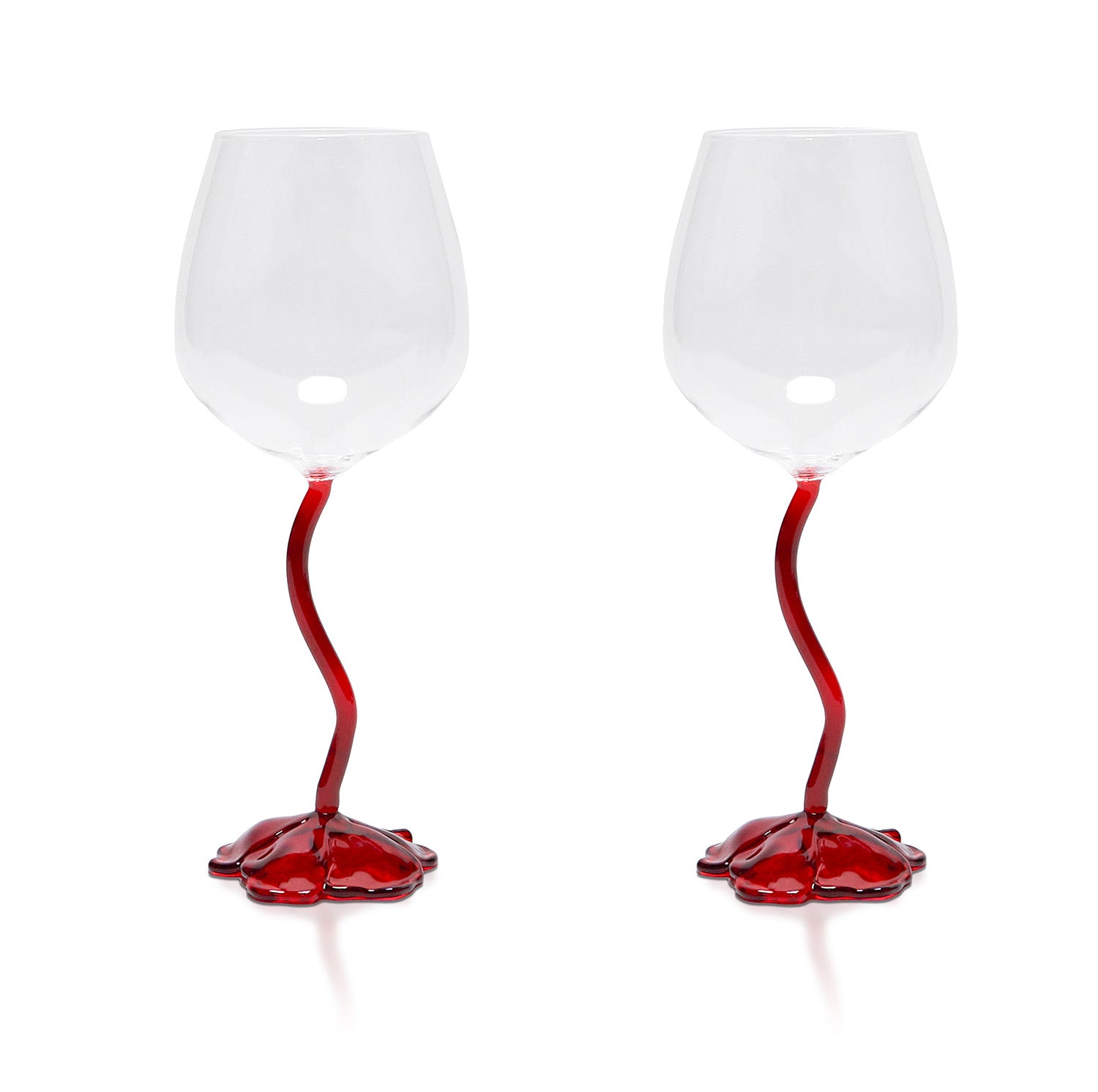 Floral Wine Glasses - Venusetflleur