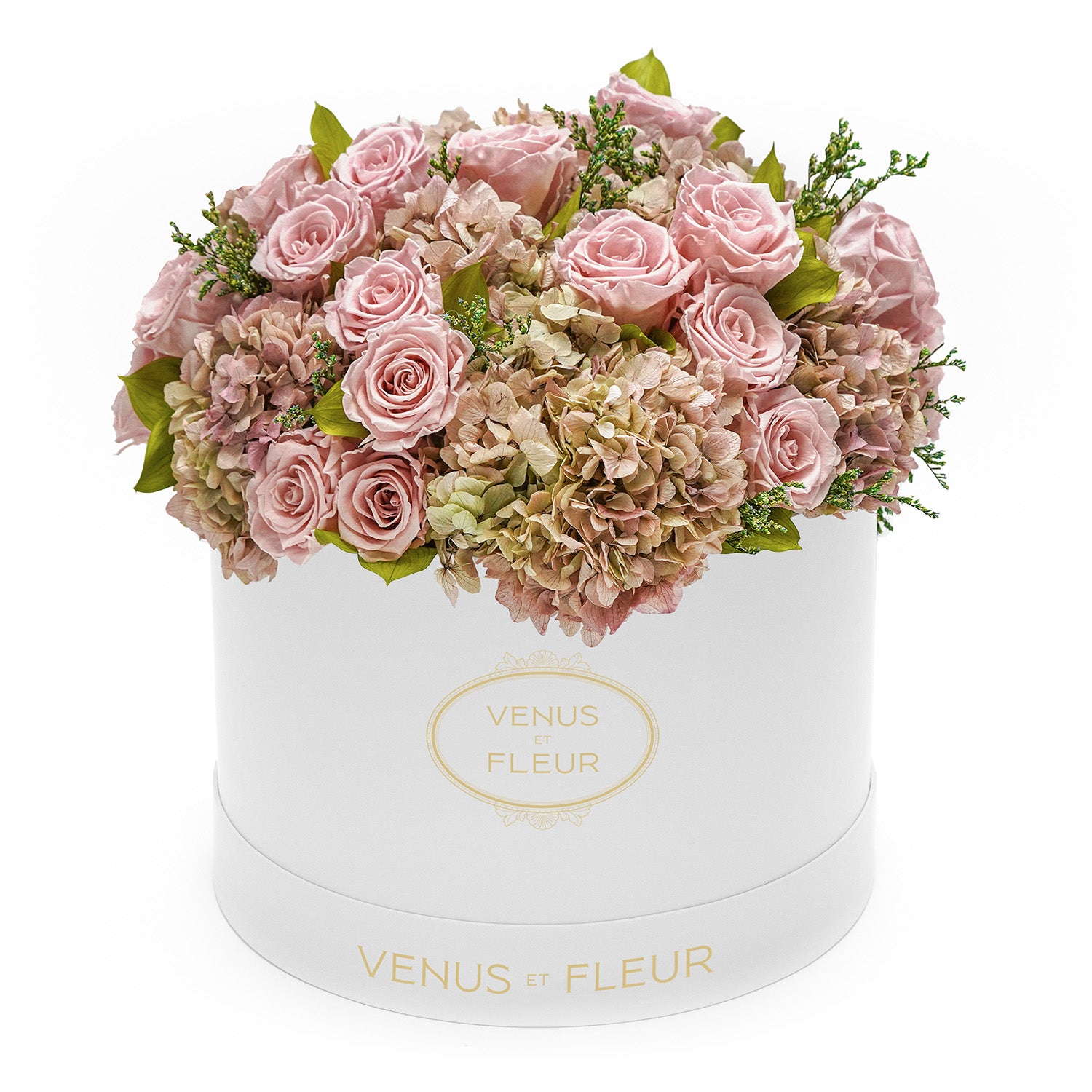 Large Round Roses & Hydrangeas - Venusetflleur