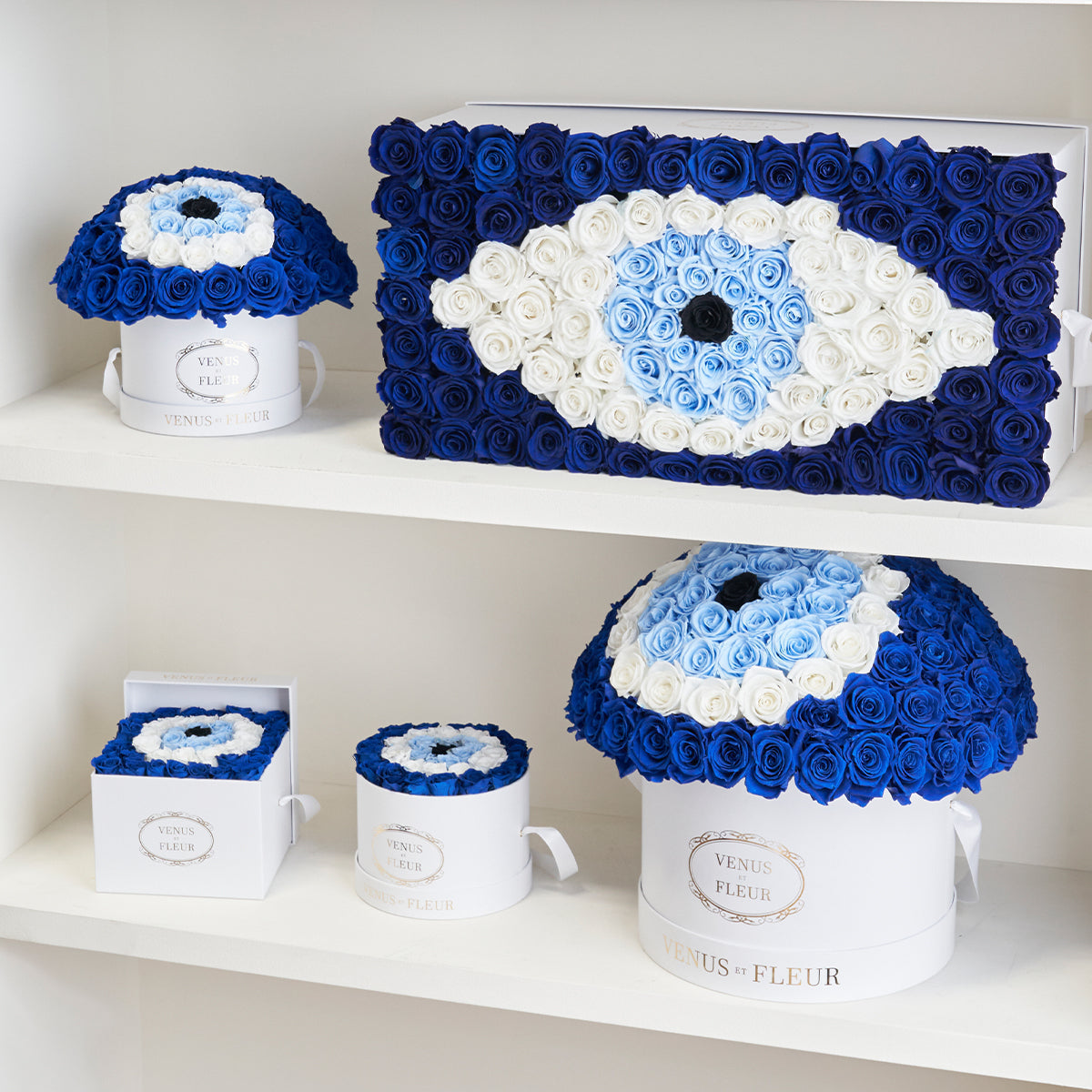Evil Eye Symbol in Small Square Box - Venusetflleur