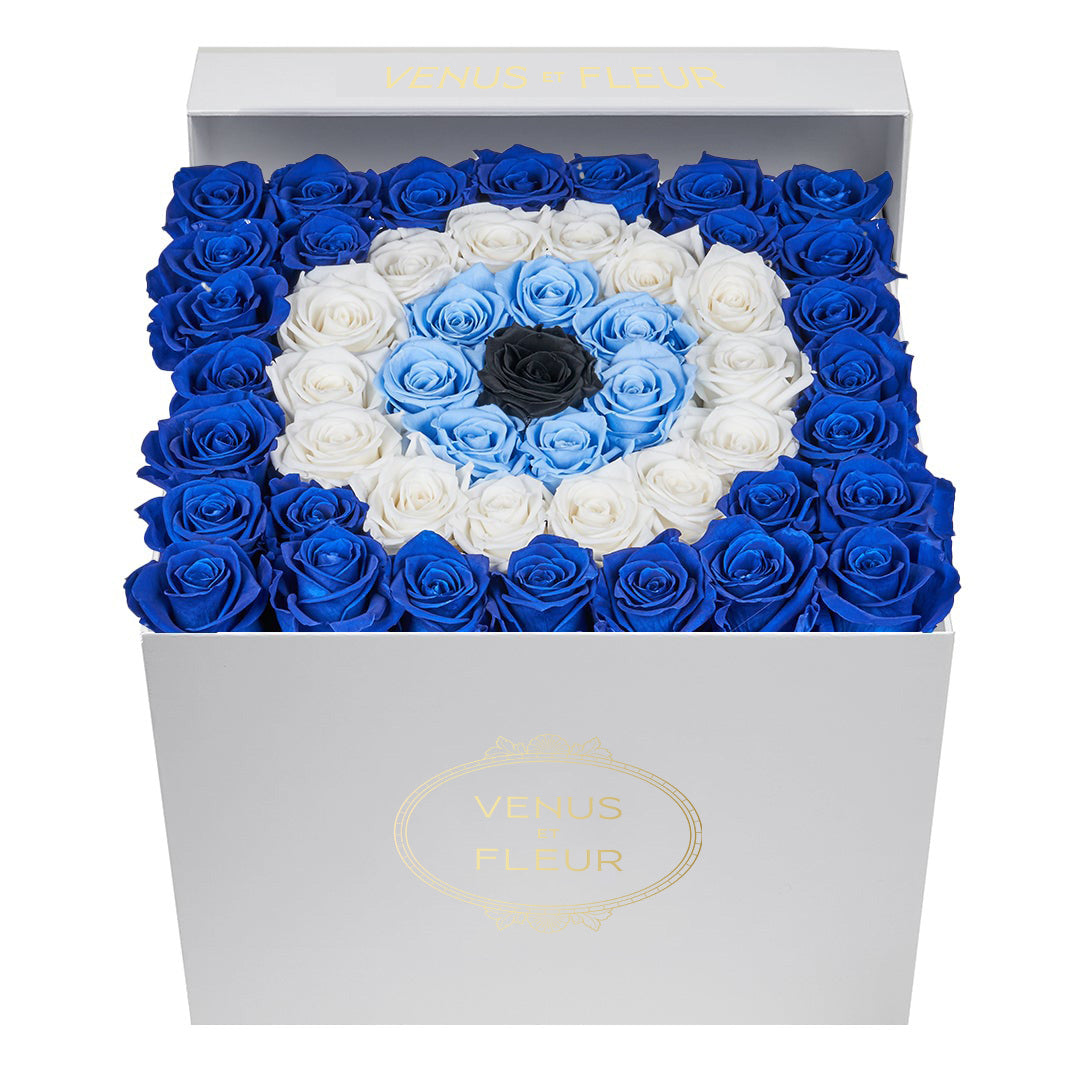 Evil Eye Symbol in Large Square Box - Venusetflleur