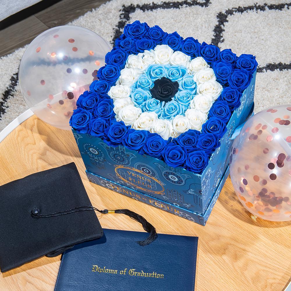Evil Eye Symbol in Large Square Box - Venusetflleur